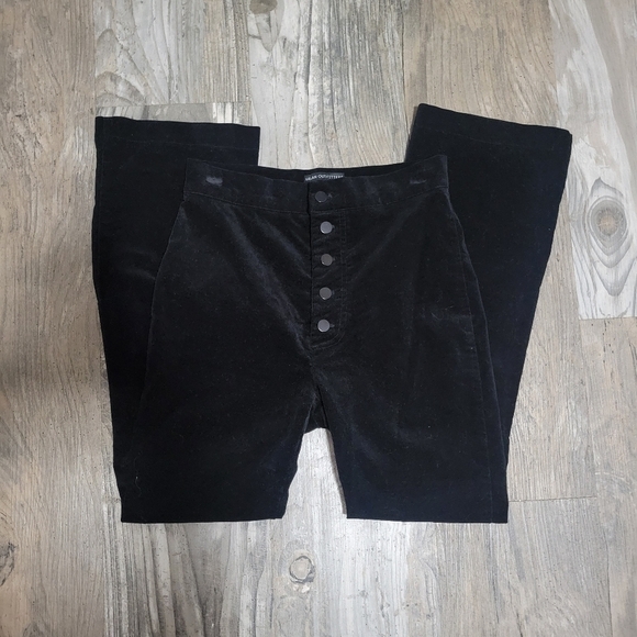 Urban Outfitters high rise velvet like pants size 0 - Picture 2 of 13